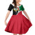 Kuwait National Day Family Matching Mermaid Dress and Hawaiian Shirt Kuwayt Coat Of Arms Arfaj Flower - Wonder Print Shop