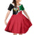 Kuwait National Day Family Matching Puletasi and Hawaiian Shirt Kuwayt Coat Of Arms Arfaj Flower - Wonder Print Shop