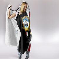 Kuwait National Day Hooded Blanket Kuwayt Coat Of Arms Arfaj Flower