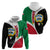 Kuwait National Day Hoodie Kuwayt Coat Of Arms Arfaj Flower - Wonder Print Shop