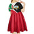 Kuwait National Day Kid Short Sleeve Dress Kuwayt Coat Of Arms Arfaj Flower - Wonder Print Shop