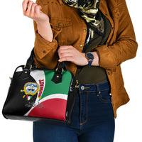 Kuwait National Day Shoulder Handbag Kuwayt Coat Of Arms Arfaj Flower