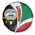 Kuwait National Day Spare Tire Cover Kuwayt Coat Of Arms Arfaj Flower - Wonder Print Shop
