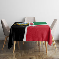 Kuwait National Day Tablecloth Kuwayt Coat Of Arms Arfaj Flower - Wonder Print Shop