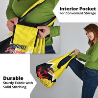 Brunei Darussalam National Day Grocery Bag Coat Of Arms Simpor Flower