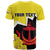 Brunei Darussalam National Day T Shirt Coat Of Arms Simpor Flower - Wonder Print Shop