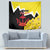 Brunei Darussalam National Day Tapestry Coat Of Arms Simpor Flower - Wonder Print Shop