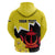 Brunei Darussalam National Day Zip Hoodie Coat Of Arms Simpor Flower - Wonder Print Shop