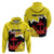 Brunei Darussalam National Day Zip Hoodie Coat Of Arms Simpor Flower - Wonder Print Shop