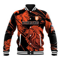 Custom Nederlands 2026 World Football Baseball Jacket Hup Holland Hup Lions - Wonder Print Shop