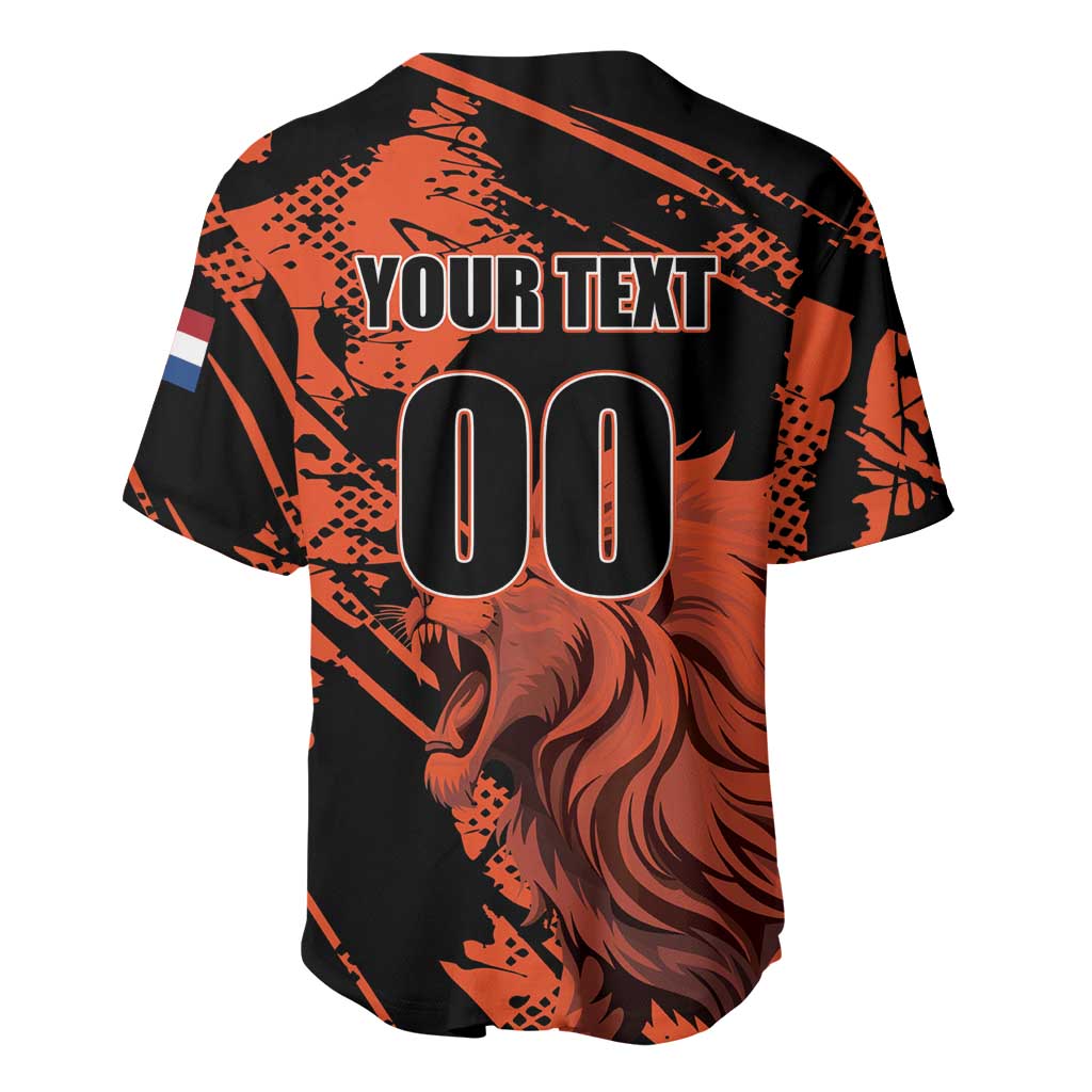 Custom Nederlands 2026 World Football Baseball Jersey Hup Holland Hup Lions - Wonder Print Shop