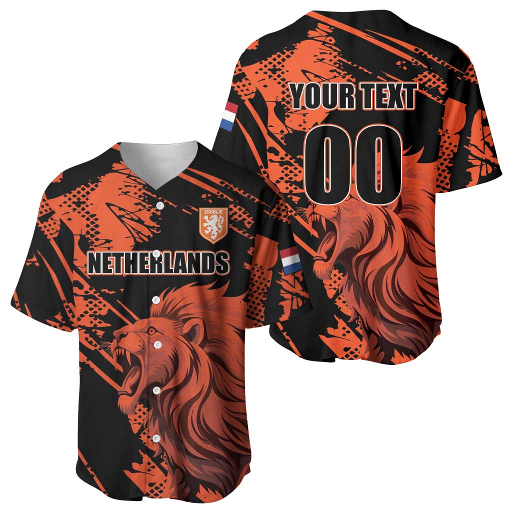 Custom Nederlands 2026 World Football Baseball Jersey Hup Holland Hup Lions - Wonder Print Shop