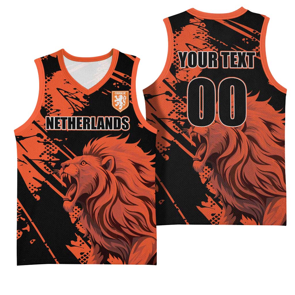 Custom Nederlands 2026 World Football Basketball Jersey Hup Holland Hup Lions - Wonder Print Shop