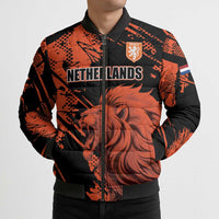 Custom Nederlands 2026 World Football Bomber Puffer Jacket Hup Holland Hup Lions - Wonder Print Shop