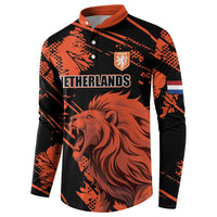 Custom Nederlands 2026 World Football Button Sweatshirt Hup Holland Hup Lions - Wonder Print Shop