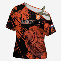 Custom Nederlands 2026 World Football Cross Shoulder Shirt Hup Holland Hup Lions - Wonder Print Shop