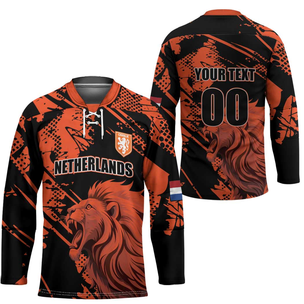Custom Nederlands 2026 World Football Hockey Jersey Hup Holland Hup Lions - Wonder Print Shop