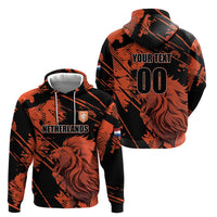 Custom Nederlands 2026 World Football Hoodie Hup Holland Hup Lions - Wonder Print Shop
