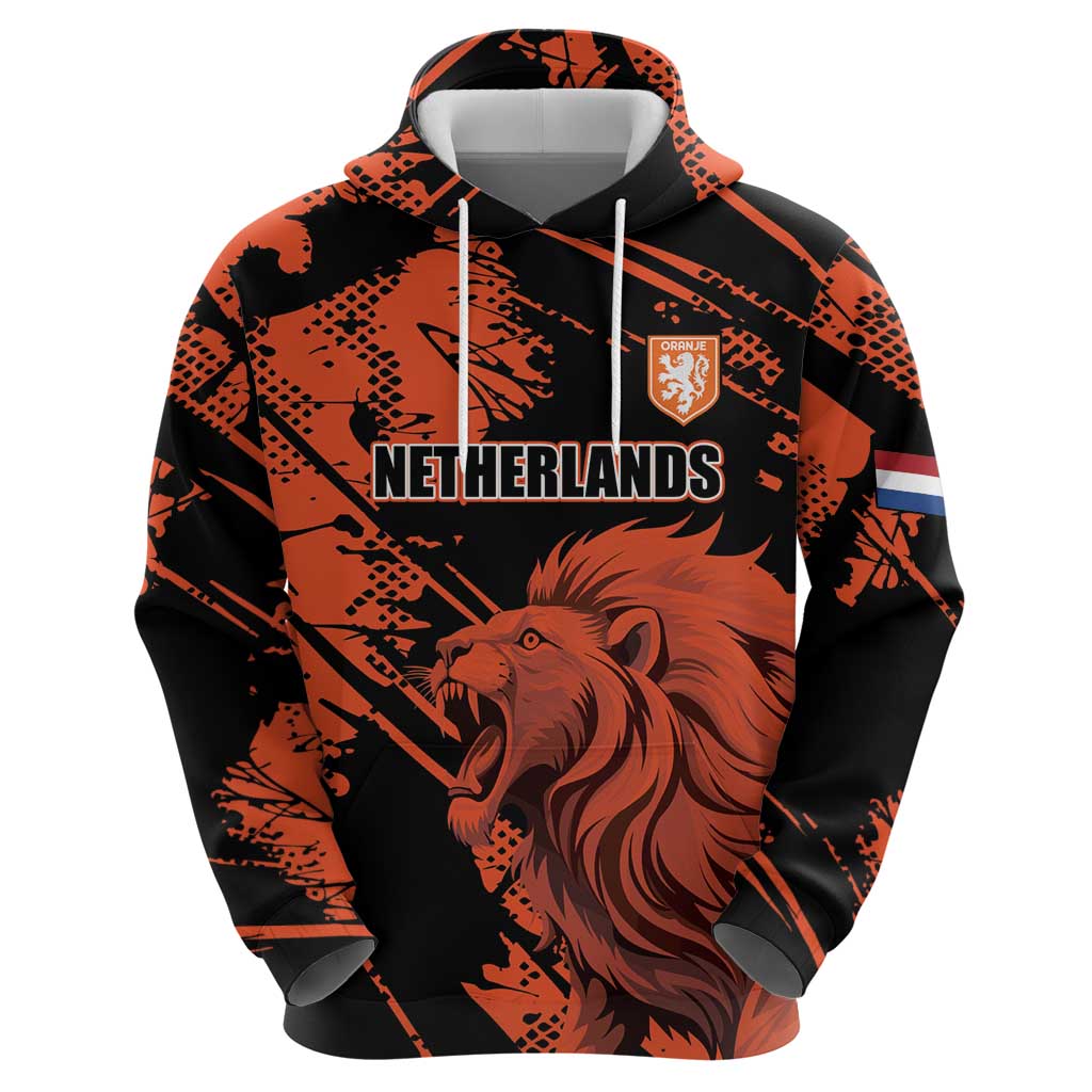 Custom Nederlands 2026 World Football Hoodie Hup Holland Hup Lions - Wonder Print Shop