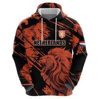 Custom Nederlands 2026 World Football Hoodie Hup Holland Hup Lions - Wonder Print Shop