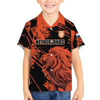 Custom Nederlands 2026 World Football Kid Hawaiian Shirt Hup Holland Hup Lions - Wonder Print Shop