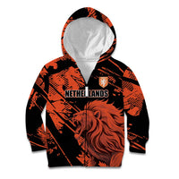 Custom Nederlands 2026 World Football Kid Hoodie Hup Holland Hup Lions - Wonder Print Shop