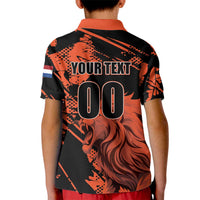 Custom Nederlands 2026 World Football Kid Polo Shirt Hup Holland Hup Lions - Wonder Print Shop