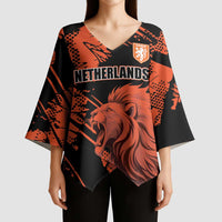 Custom Nederlands 2026 World Football Kimono Sleeve Blouse Hup Holland Hup Lions - Wonder Print Shop
