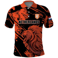 Custom Nederlands 2026 World Football Polo Shirt Hup Holland Hup Lions - Wonder Print Shop