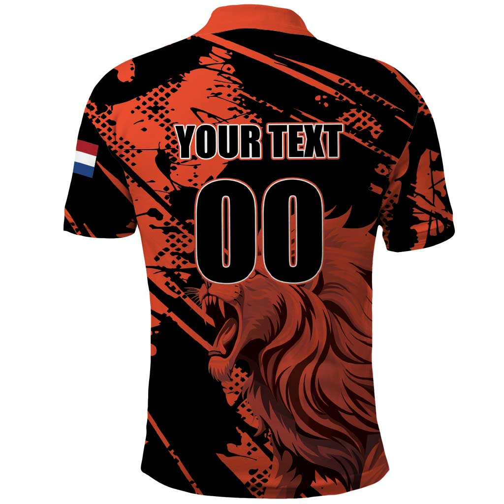 Custom Nederlands 2026 World Football Polo Shirt Hup Holland Hup Lions - Wonder Print Shop