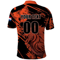 Custom Nederlands 2026 World Football Polo Shirt Hup Holland Hup Lions - Wonder Print Shop