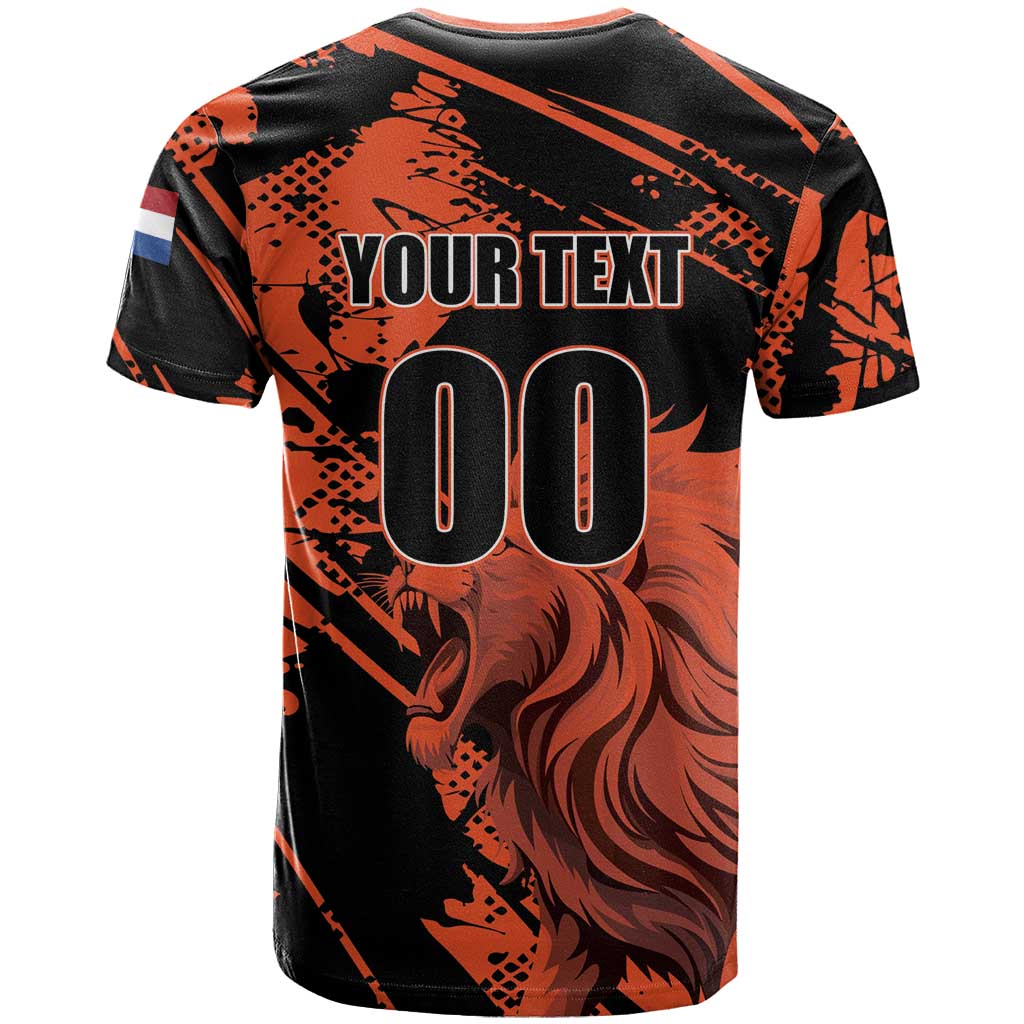 Custom Nederlands 2026 World Football T Shirt Hup Holland Hup Lions - Wonder Print Shop