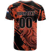 Custom Nederlands 2026 World Football T Shirt Hup Holland Hup Lions - Wonder Print Shop