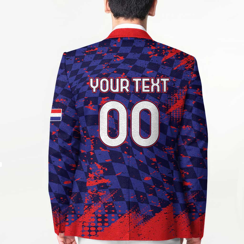 Custom Croatia 2026 World Football Blazer Hrvatska Vatreni - Wonder Print Shop