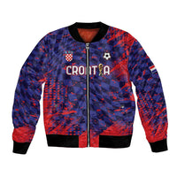 Custom Croatia 2026 World Football Bomber Jacket Hrvatska Vatreni - Wonder Print Shop