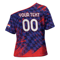 Custom Croatia 2026 World Football Cross Shoulder Shirt Hrvatska Vatreni - Wonder Print Shop
