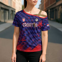 Custom Croatia 2026 World Football Cross Shoulder Shirt Hrvatska Vatreni - Wonder Print Shop