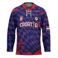 Custom Croatia 2026 World Football Hockey Jersey Hrvatska Vatreni - Wonder Print Shop