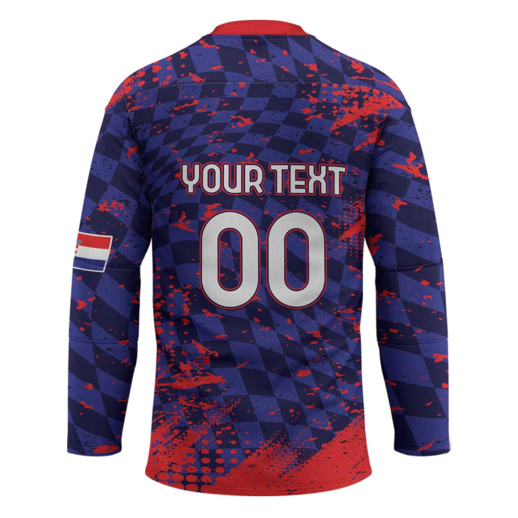 Custom Croatia 2026 World Football Hockey Jersey Hrvatska Vatreni - Wonder Print Shop
