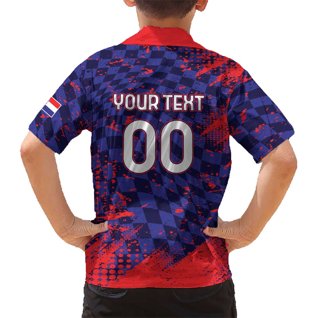 Custom Croatia 2026 World Football Kid Hawaiian Shirt Hrvatska Vatreni - Wonder Print Shop