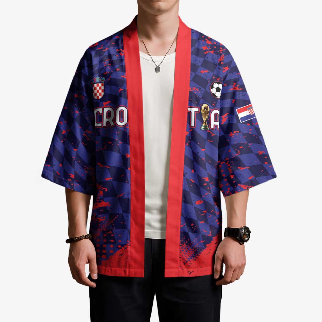 Custom Croatia 2026 World Football Kimono Hrvatska Vatreni - Wonder Print Shop