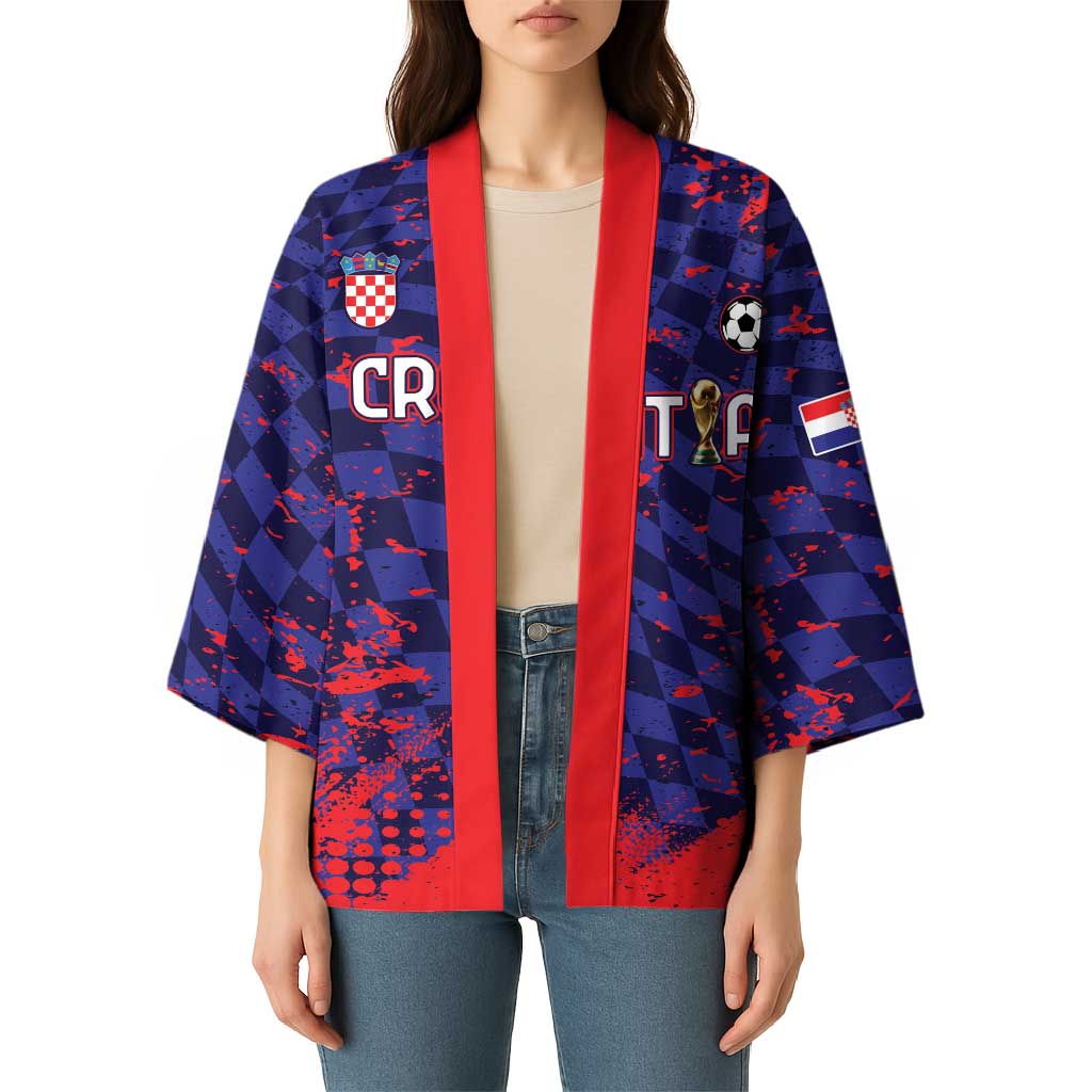 Custom Croatia 2026 World Football Kimono Hrvatska Vatreni - Wonder Print Shop