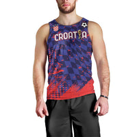 Custom Croatia 2026 World Football Men Tank Top Hrvatska Vatreni - Wonder Print Shop