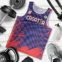 Custom Croatia 2026 World Football Men Tank Top Hrvatska Vatreni - Wonder Print Shop