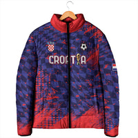 Custom Croatia 2026 World Football Padded Jacket Hrvatska Vatreni - Wonder Print Shop