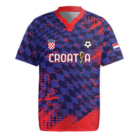 Custom Croatia 2026 World Football Rugby Jersey Hrvatska Vatreni - Wonder Print Shop