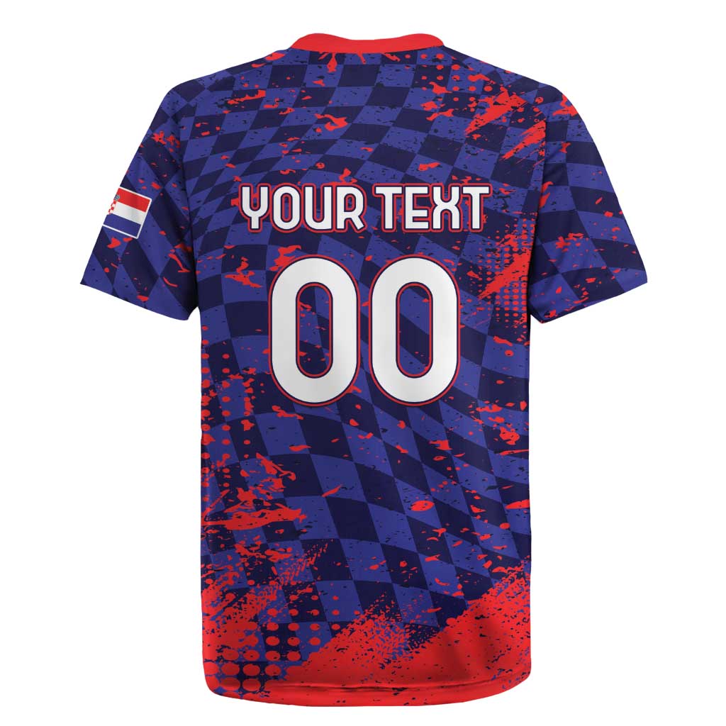 Custom Croatia 2026 World Football Rugby Jersey Hrvatska Vatreni - Wonder Print Shop