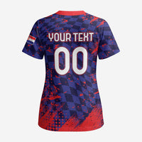 Custom Croatia 2026 World Football Scrub Top Hrvatska Vatreni - Wonder Print Shop
