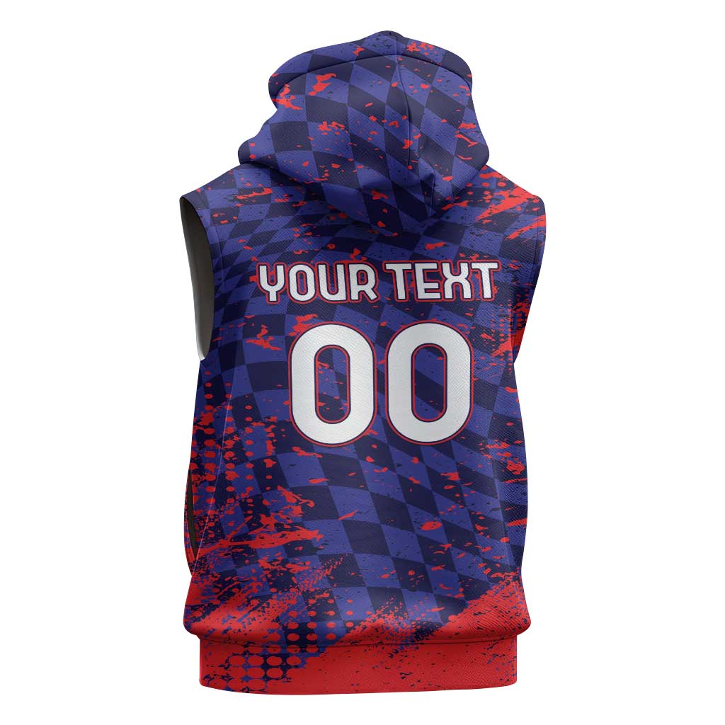 Custom Croatia 2026 World Football Sleeveless Hoodie Hrvatska Vatreni - Wonder Print Shop