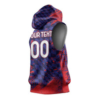 Custom Croatia 2026 World Football Sleeveless Hoodie Hrvatska Vatreni - Wonder Print Shop